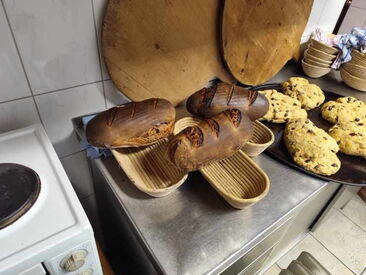 Ausstattung für Brotbacktage im Backhaus Helmershausen und Geba